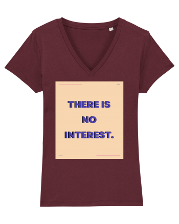 there is no interest2 Burgundy