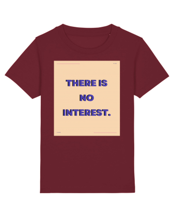 there is no interest2 Burgundy