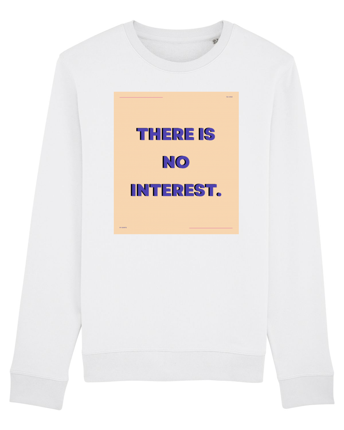Bluză mânecă lungă Unisex Rise White