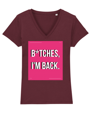 bitches i m back3 Burgundy