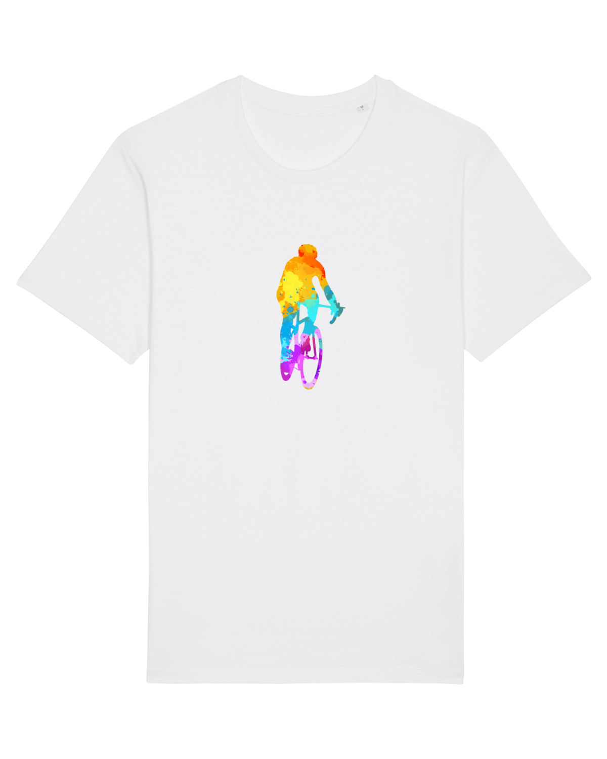 Tricou mânecă scurtă Unisex Rocker White