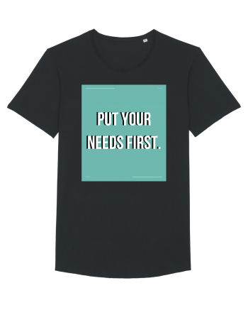 put your needs first2 Black