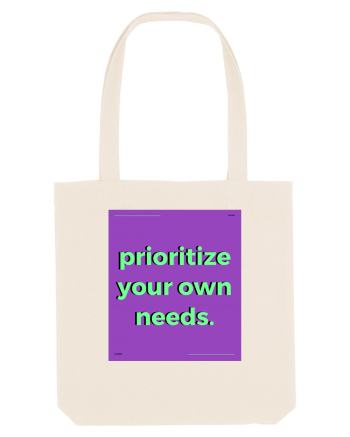 prioritize your own needs Natural