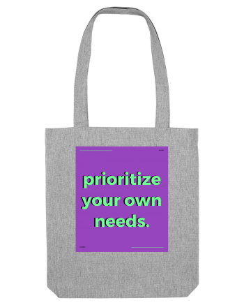 prioritize your own needs Heather Grey