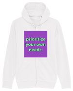 prioritize your own needs Hanorac cu fermoar Unisex Connector