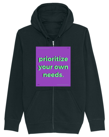 prioritize your own needs Black