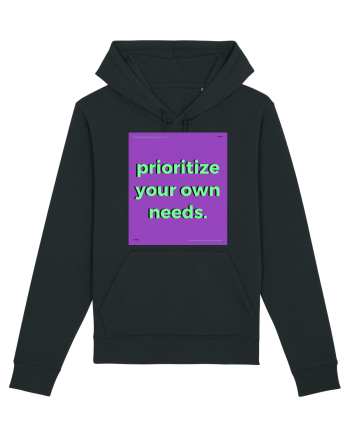 prioritize your own needs Black