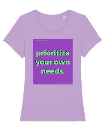 prioritize your own needs Lavender Dawn