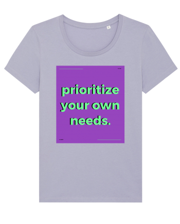 prioritize your own needs Lavender