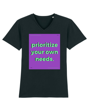 prioritize your own needs Black