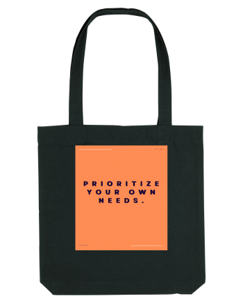 prioritize your own needs2 Black