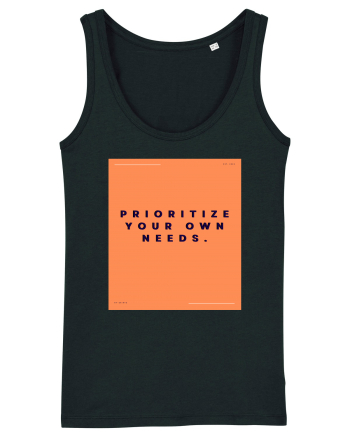 prioritize your own needs2 Black