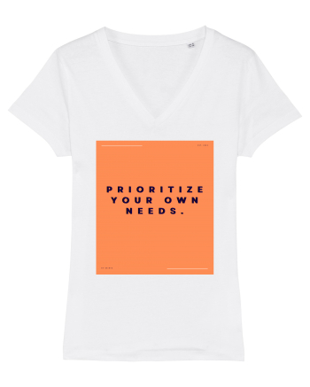 prioritize your own needs2 White