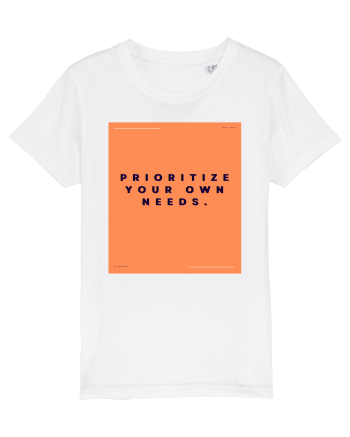 prioritize your own needs2 White