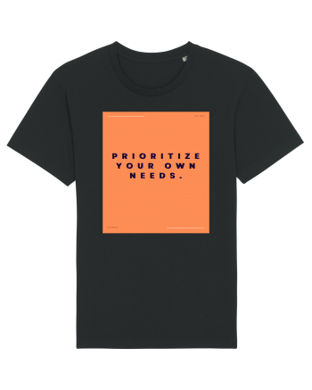 prioritize your own needs2 Black