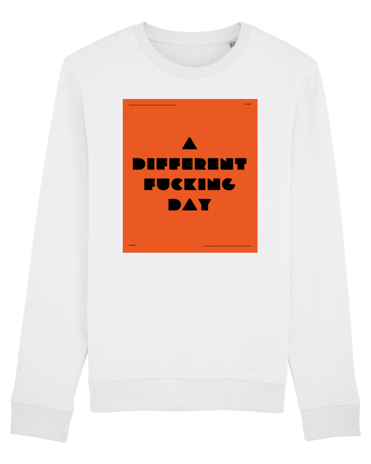 Bluză mânecă lungă Unisex Rise White