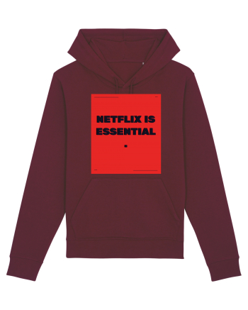 netflix is essential2 Burgundy