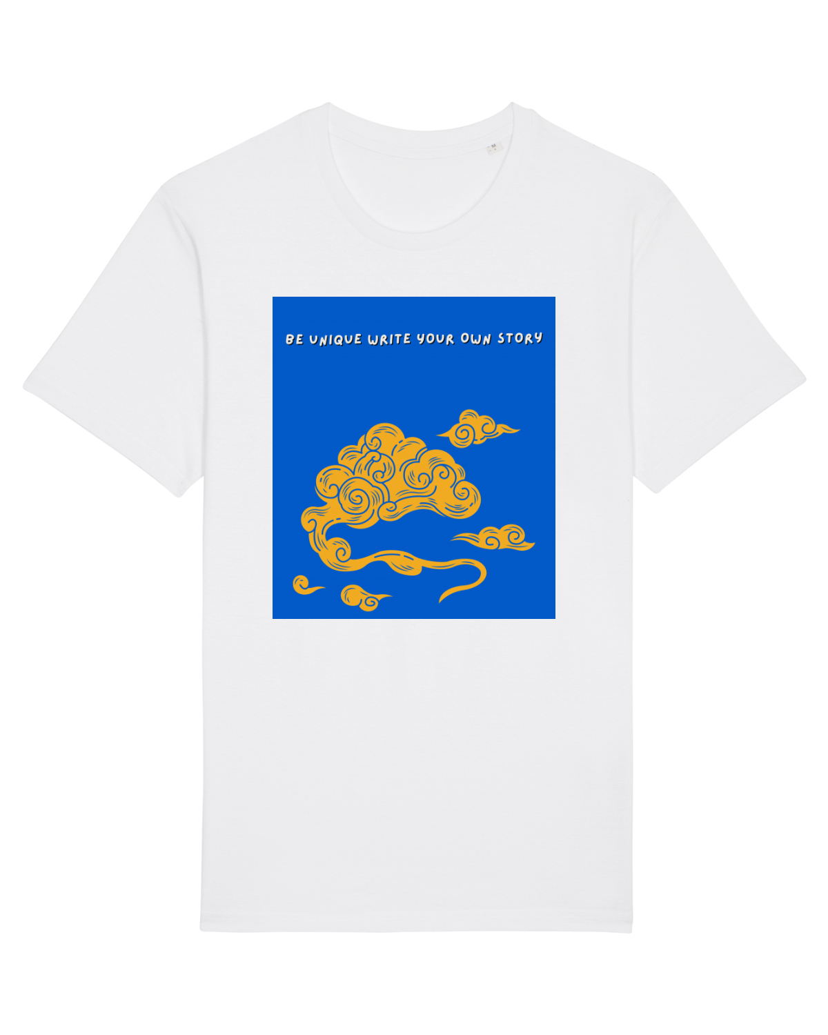 Tricou mânecă scurtă Unisex Rocker White