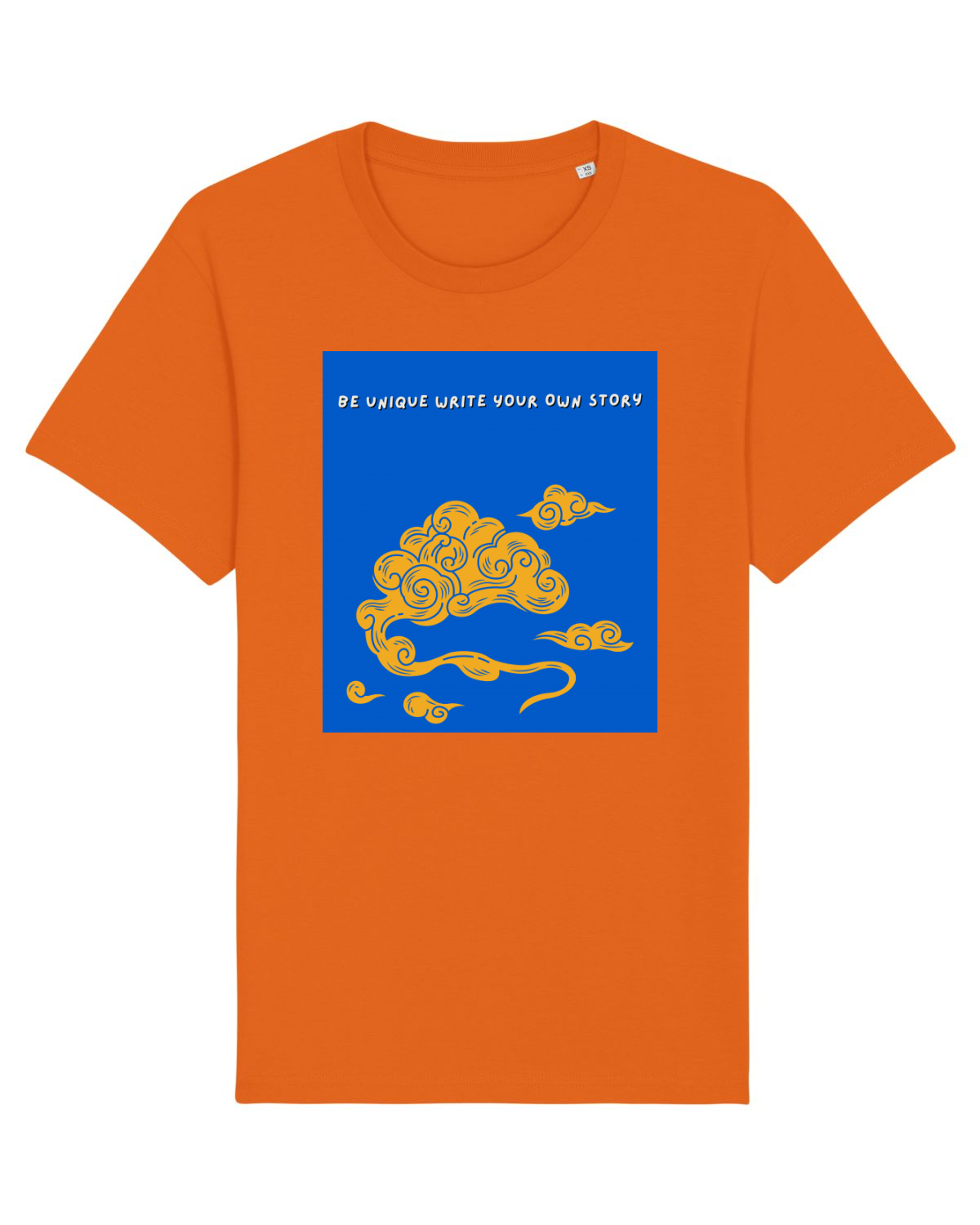 Tricou mânecă scurtă Unisex Rocker Bright Orange