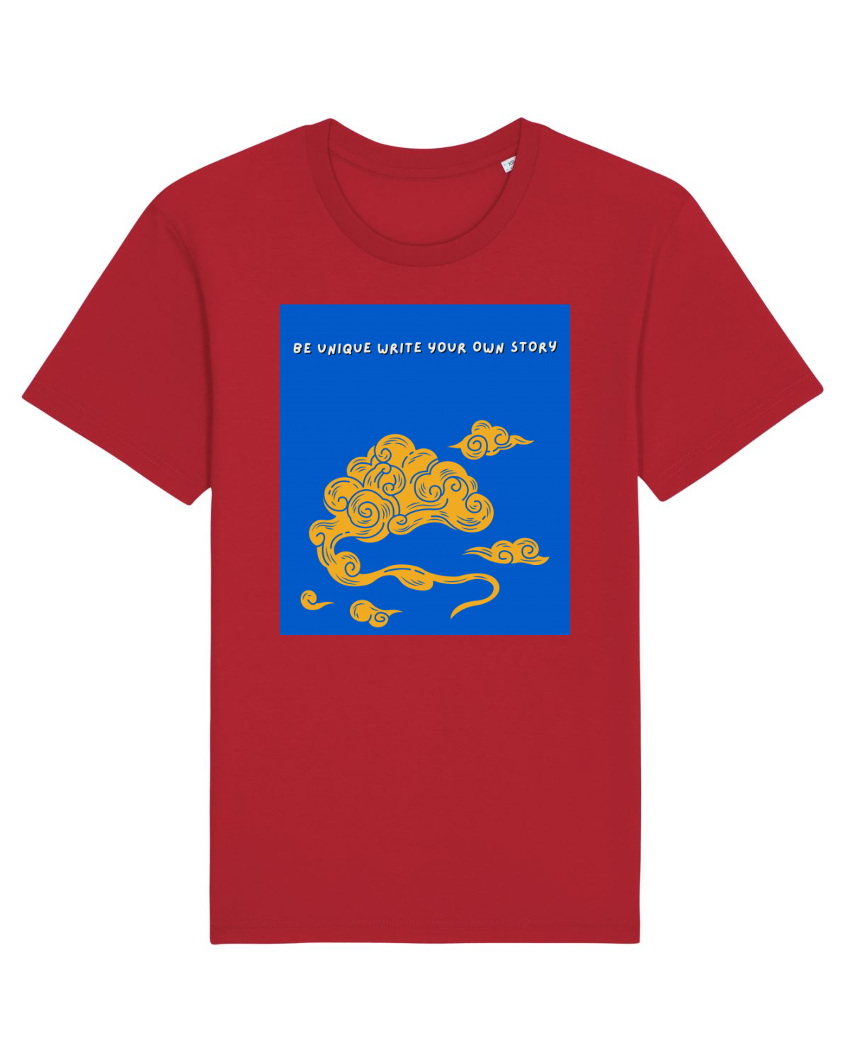Tricou mânecă scurtă Unisex Rocker Red