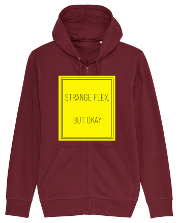 strange flex but okay7 Burgundy
