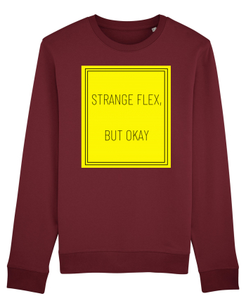 strange flex but okay7 Burgundy