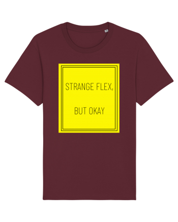 strange flex but okay7 Burgundy