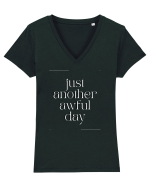 just another awful day Tricou mânecă scurtă guler V Damă Evoker