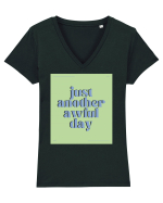 just another awful day2 Tricou mânecă scurtă guler V Damă Evoker