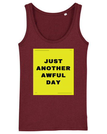 just another awful day3 Burgundy