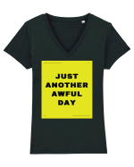 just another awful day3 Tricou mânecă scurtă guler V Damă Evoker