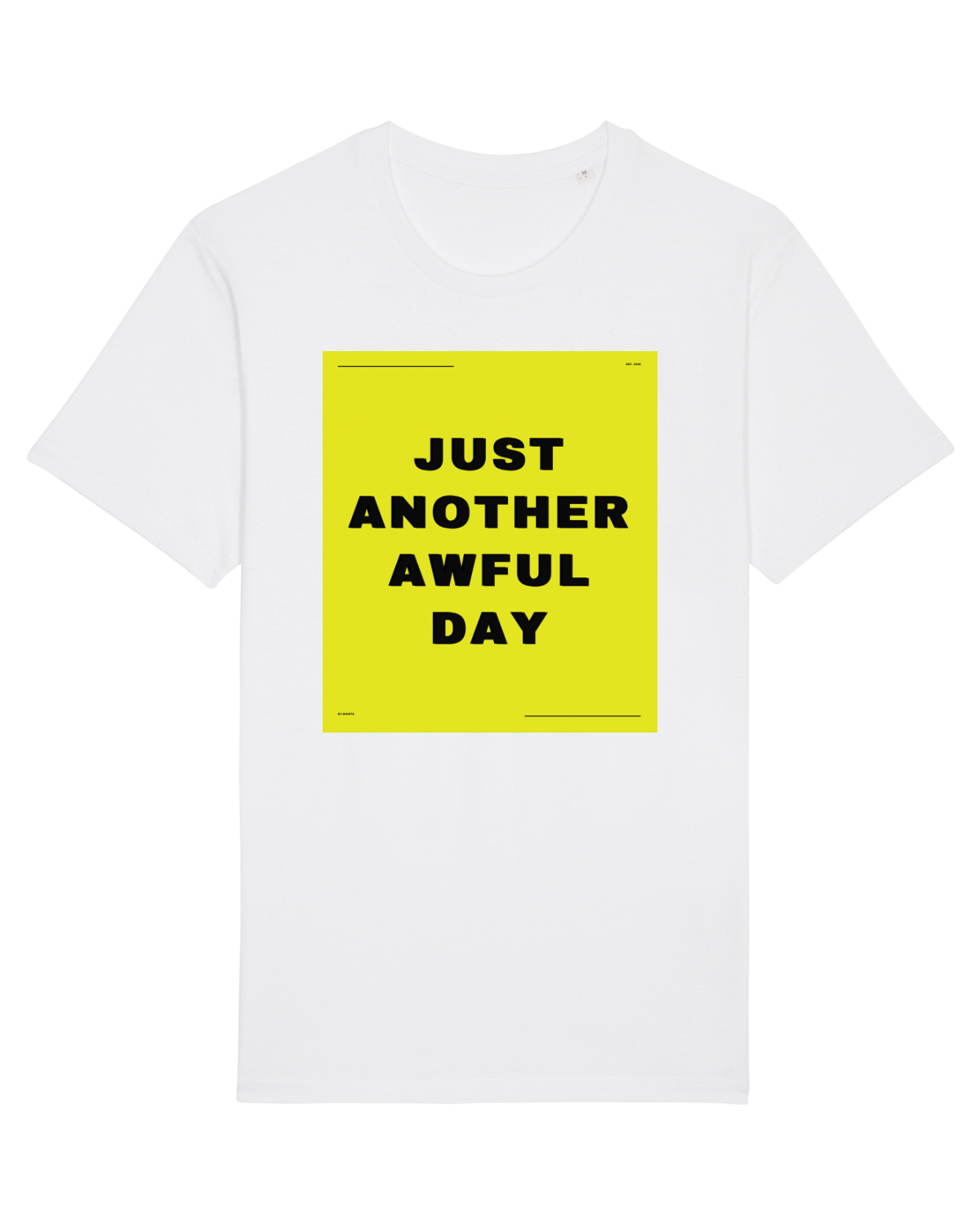 Tricou mânecă scurtă Unisex Rocker White