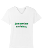 just another awful day4 Tricou mânecă scurtă guler V Bărbat Presenter