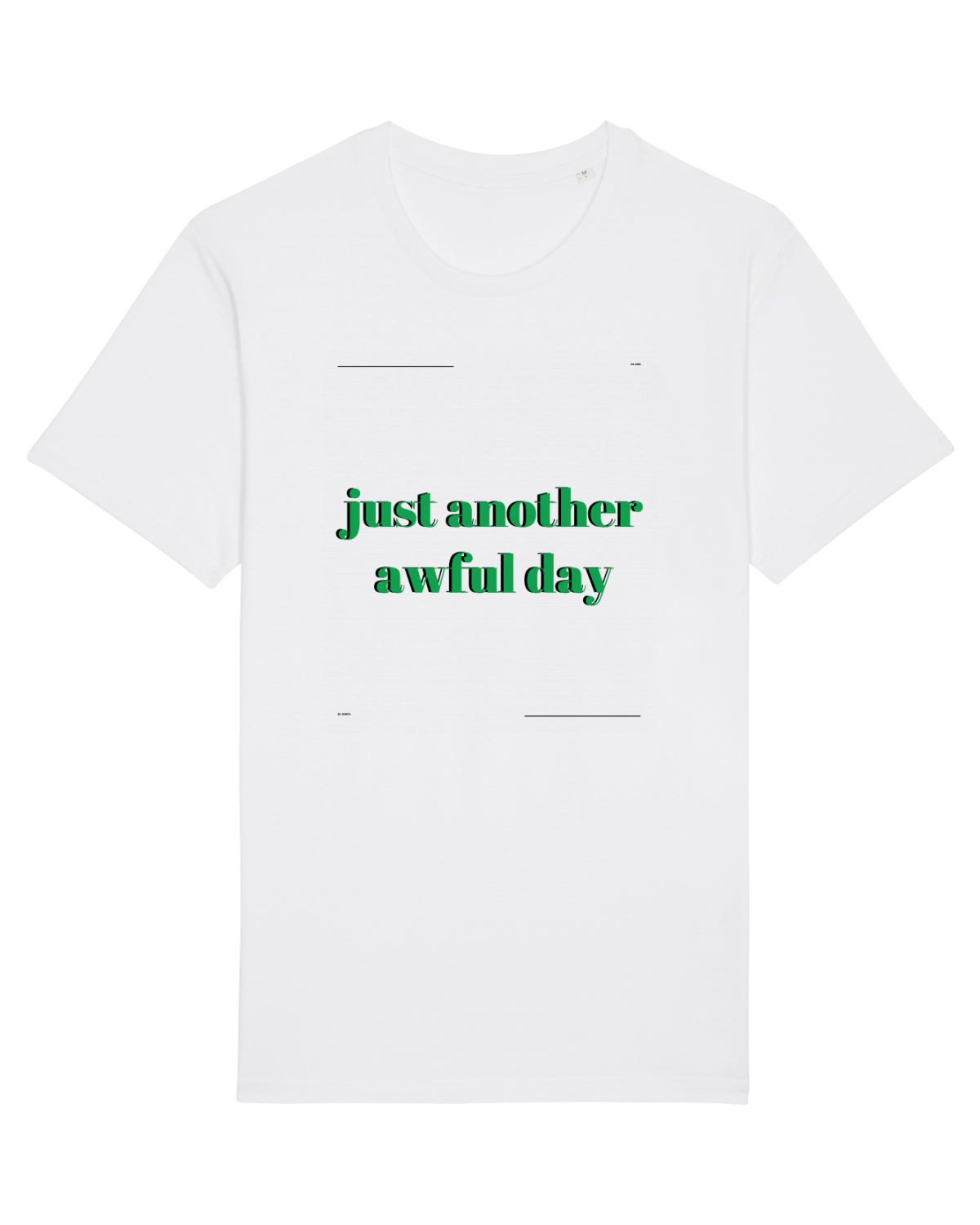 Tricou mânecă scurtă Unisex Rocker White