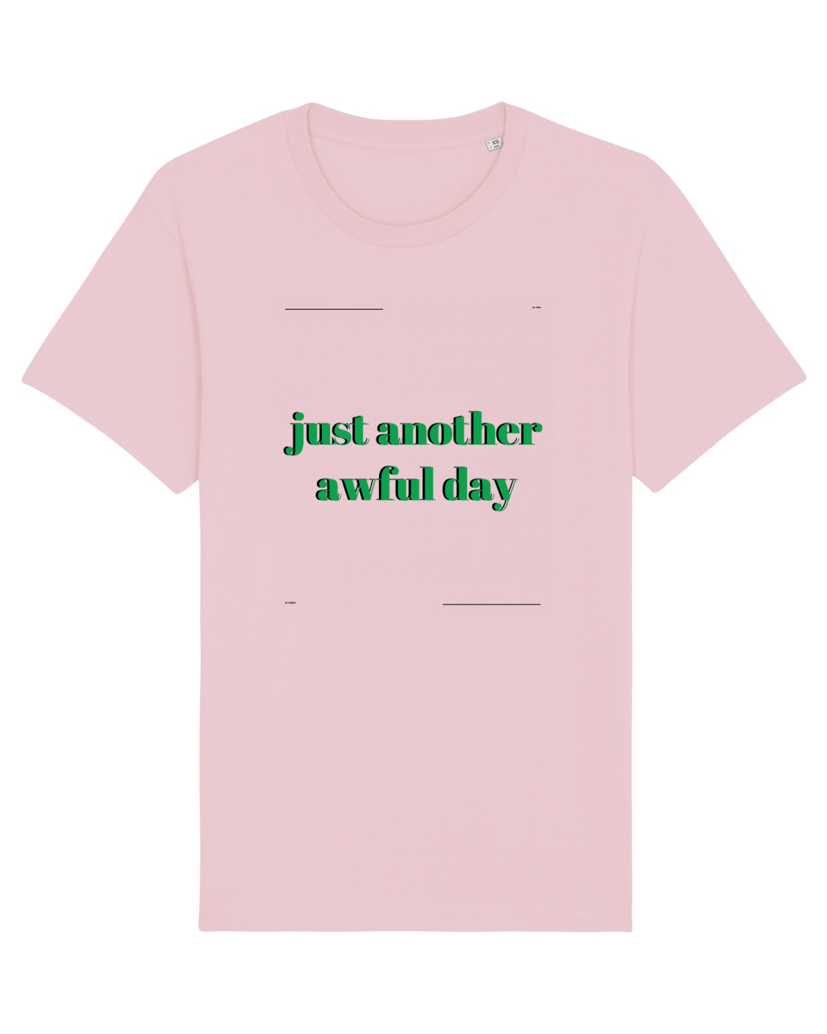 Tricou mânecă scurtă Unisex Rocker Cotton Pink