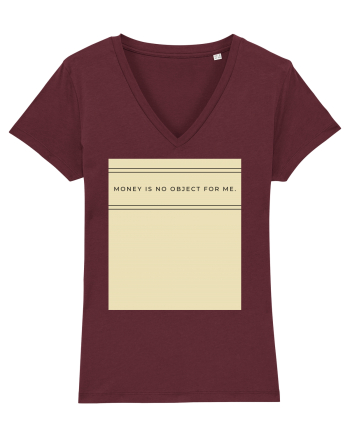 money is no object for me Burgundy