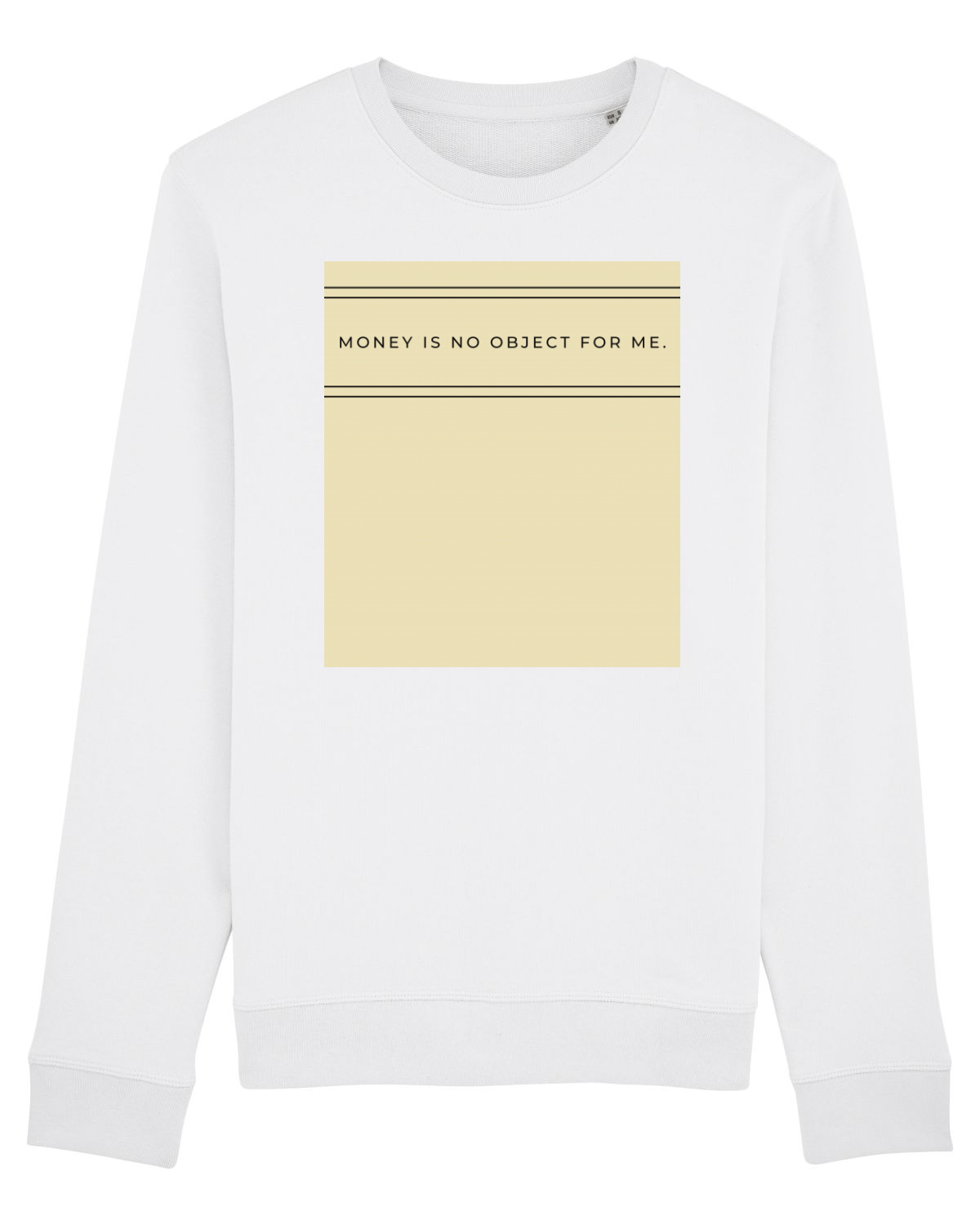 Bluză mânecă lungă Unisex Rise White