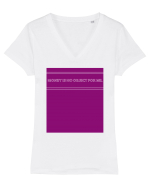 money is no object for me2 Tricou mânecă scurtă guler V Damă Evoker