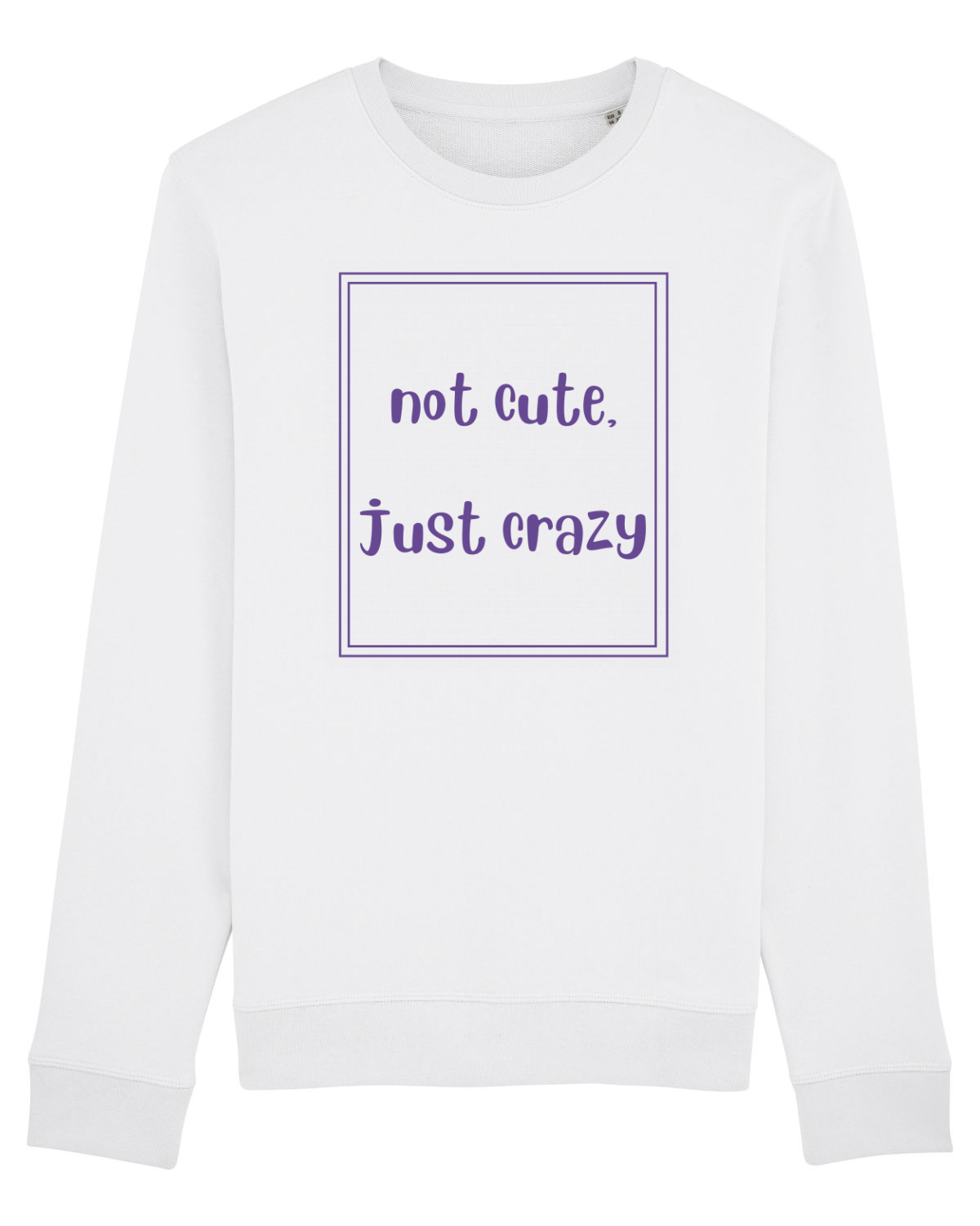 Bluză mânecă lungă Unisex Rise White