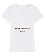 i don t need symphaty i need money6 Tricou mânecă scurtă guler V Damă Evoker
