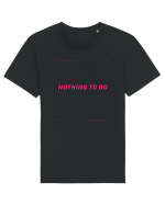 nothing to do3 Tricou mânecă scurtă Unisex Rocker