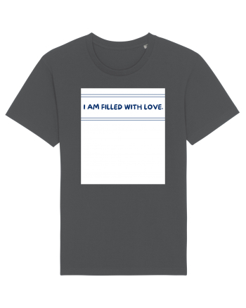 i am filled with love Anthracite