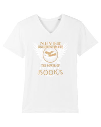 A woman with Books White
