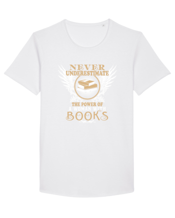 A woman with Books White