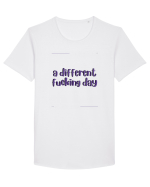 a different fucking day5 Tricou mânecă scurtă guler larg Bărbat Skater
