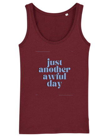 just another awful day5 Burgundy