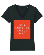 just another awful day6 Tricou mânecă scurtă guler V Damă Evoker