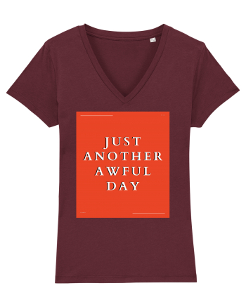 just another awful day6 Burgundy