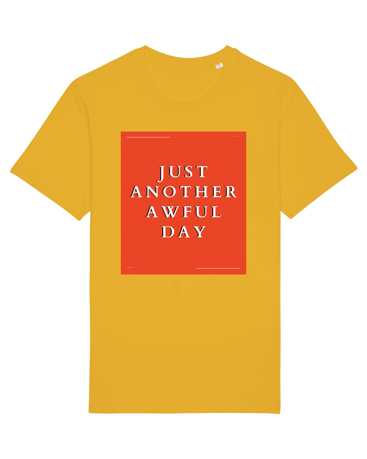 Tricou mânecă scurtă Unisex Rocker Spectra Yellow