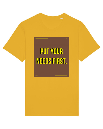 put your needs first4 Spectra Yellow